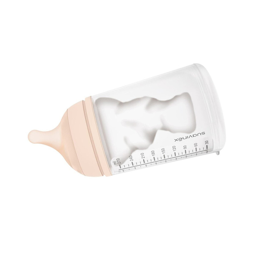 Biberón anticólicos Zero.Zero de 270 ml con flujo medio 