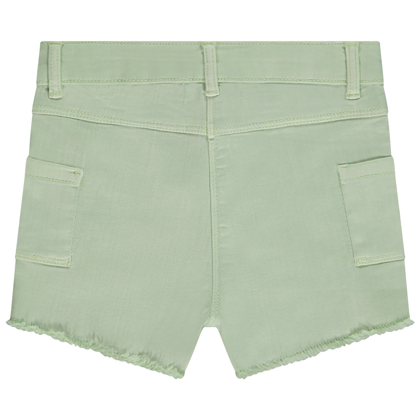 Short vaquero con bolsillos para niña 