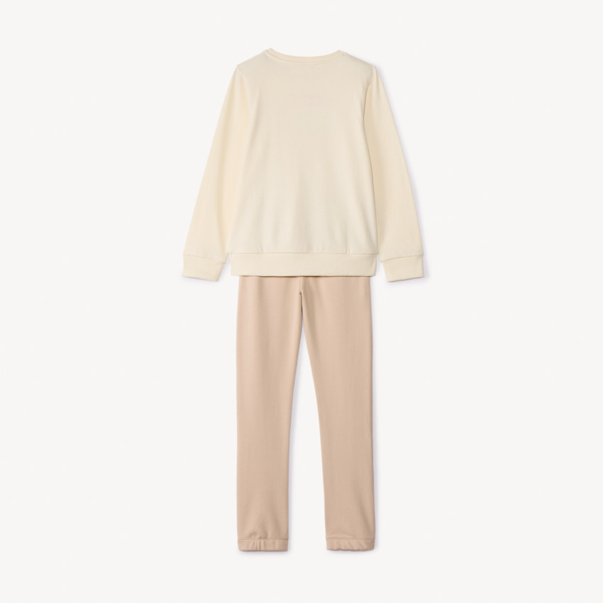 Conjunto de chándal estampado fantasía para niña 