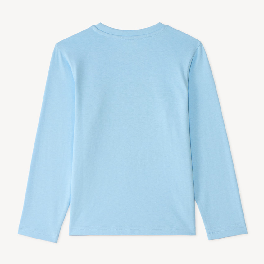 Camiseta de manga larga con estampado niño 