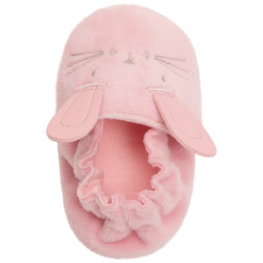 Pantuflas de borreguillo conejito 