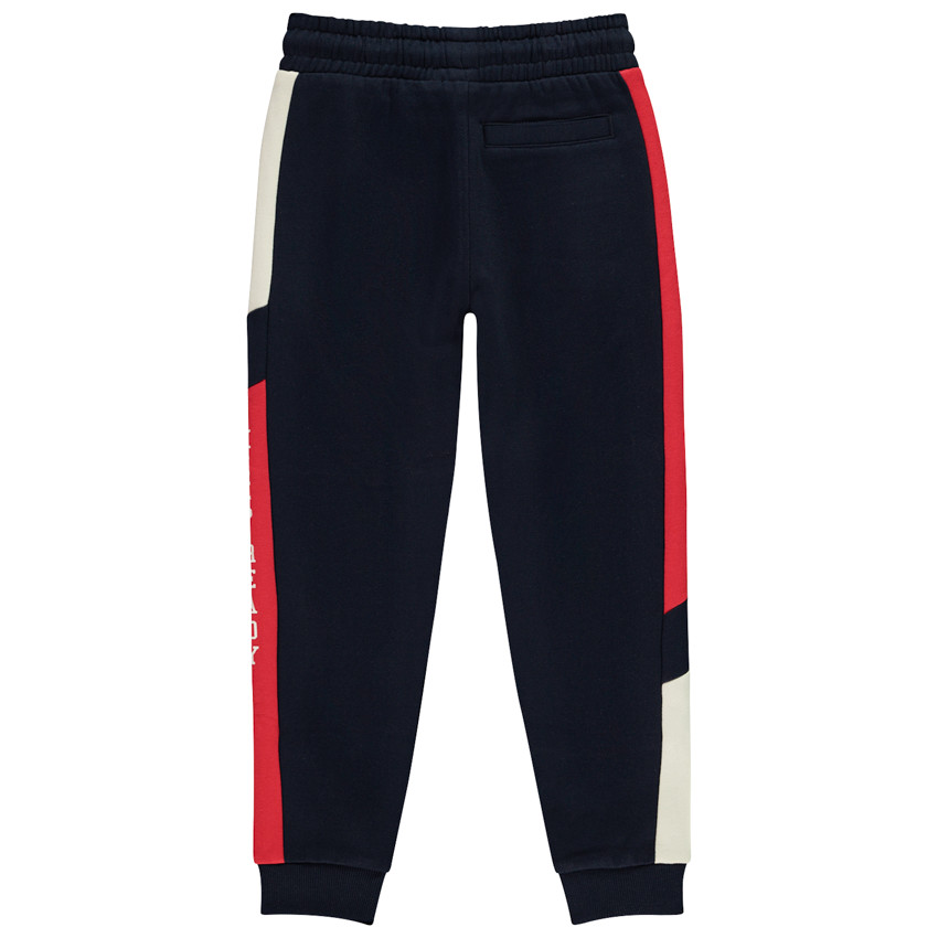 Pantalón de jogging efecto color block con estampado para niño 