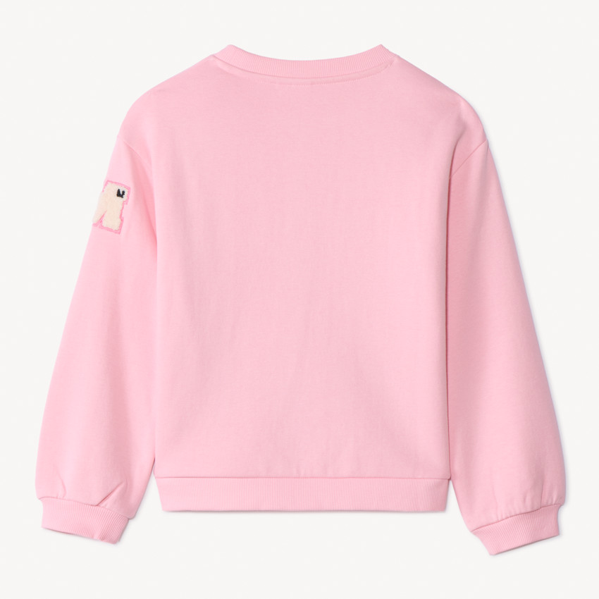 Sudadera rosa de felpa con rizo Minnie Disney para niña 