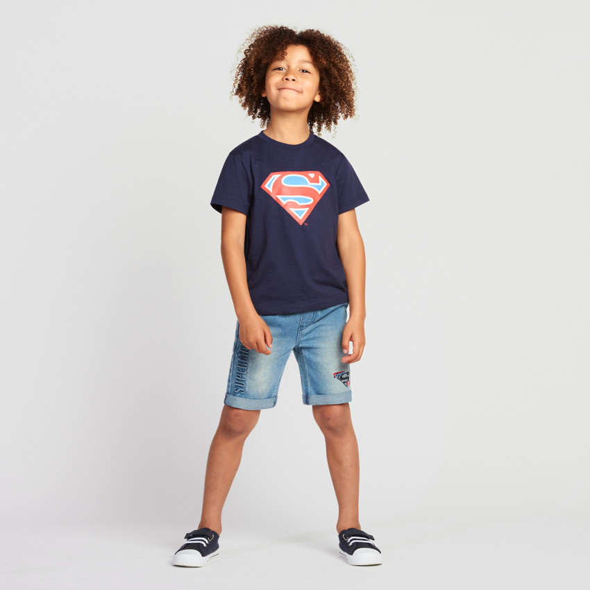 Camiseta de manga corta Superman Warner para niño 