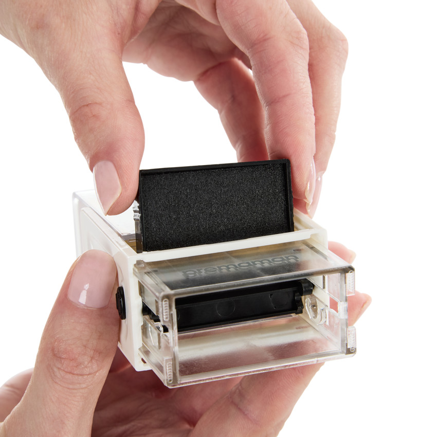 Tampón de tinta textil personalizable 