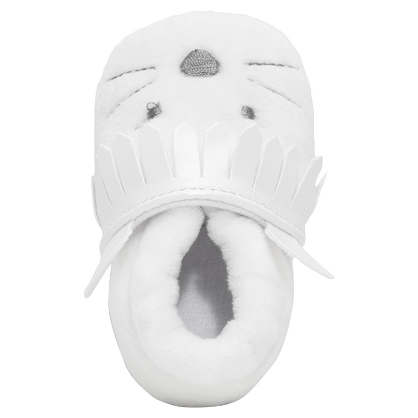 Pelele de sherpa con empiñecimiento de flecos y detalles bordados 