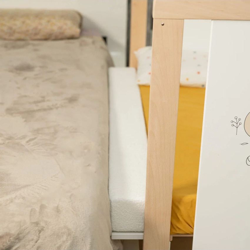 Kit de colecho para cuna 120x60 con puente 