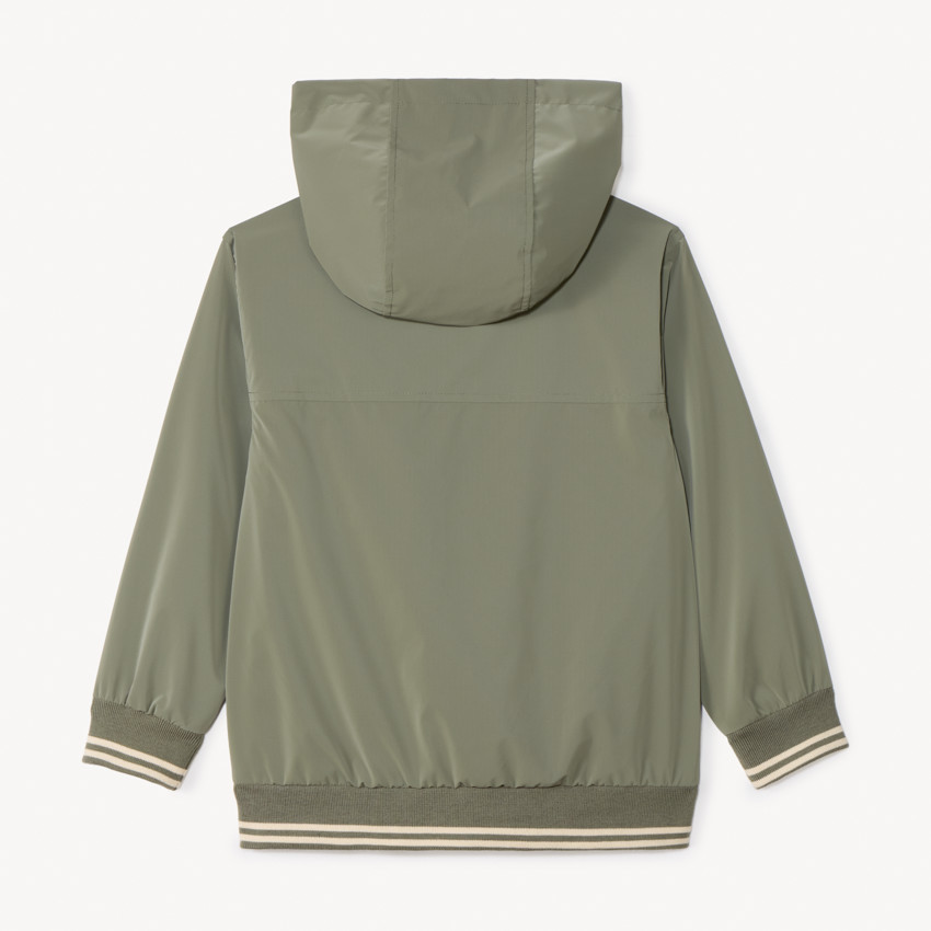 Chubasquero liso de ripstop para niño 