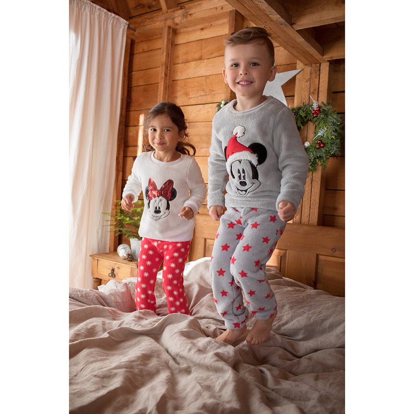 Pijama de borreguillo bicolor con Minnie Disney de lentejuelas  Additional Pijama de borreguillo bicolor con Minnie Disney de lentejuelas