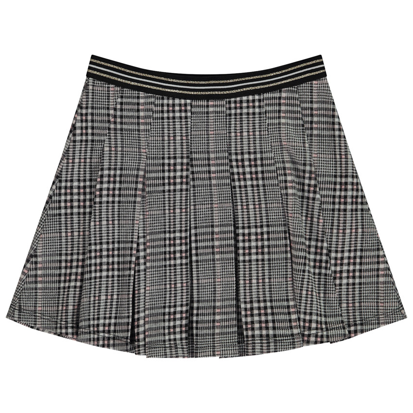 Falda plisada milano a cuadros para niña 