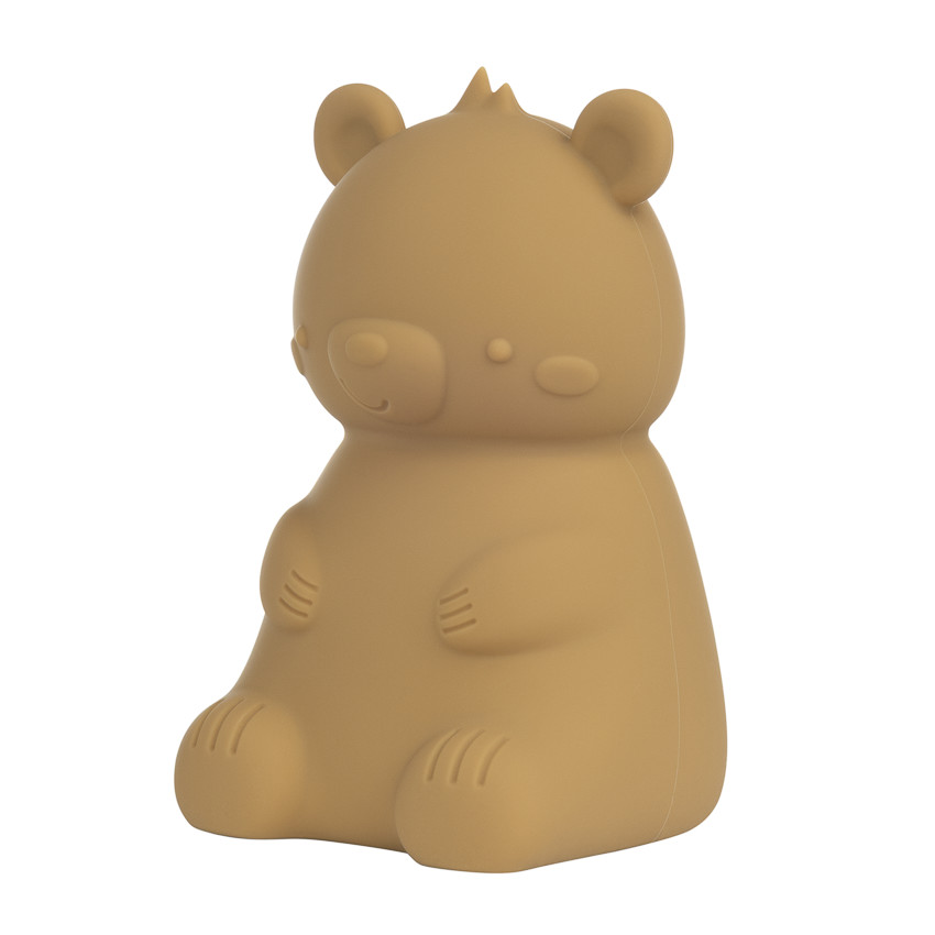 Veilleuse en silicone Ours beige 