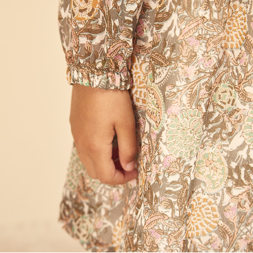 Vestido motivo fantasía 