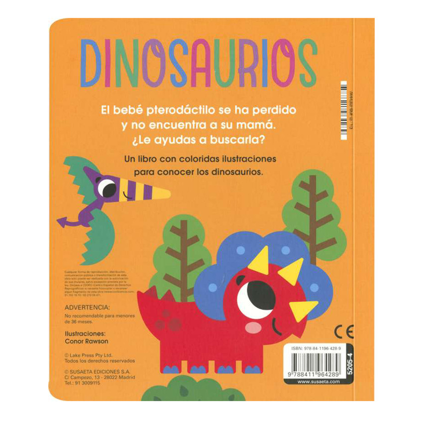 Cuento Dinosaurios +3años 