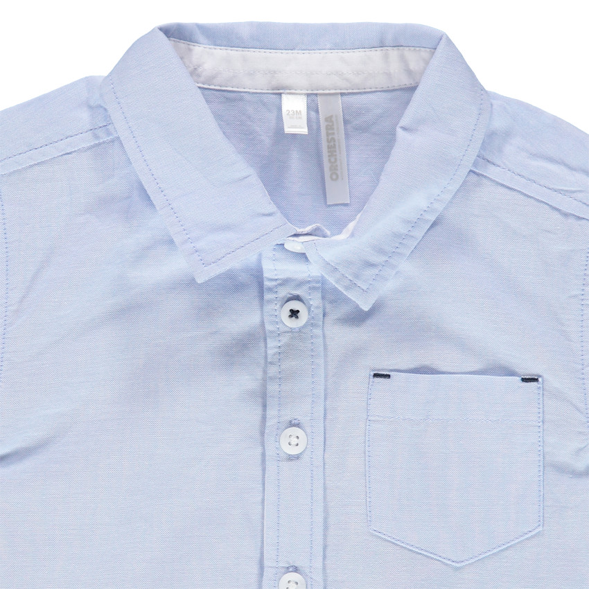 camisa mangas cortas à bolsillo pecho Main camisa mangas cortas à bolsillo pecho