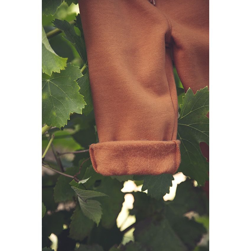 Pantalón de jogging de felpa lisa para bebé niño 