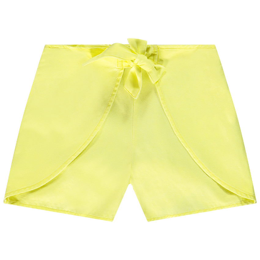 Short fluide jaune  