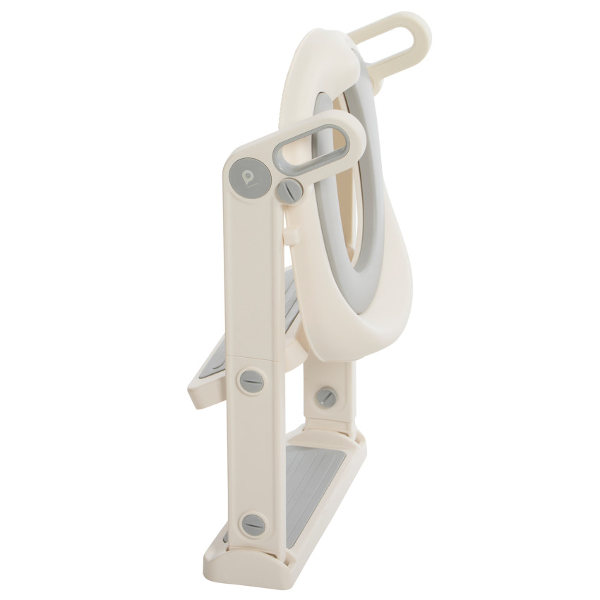 Reductor de inodoro con escalones color crudo 