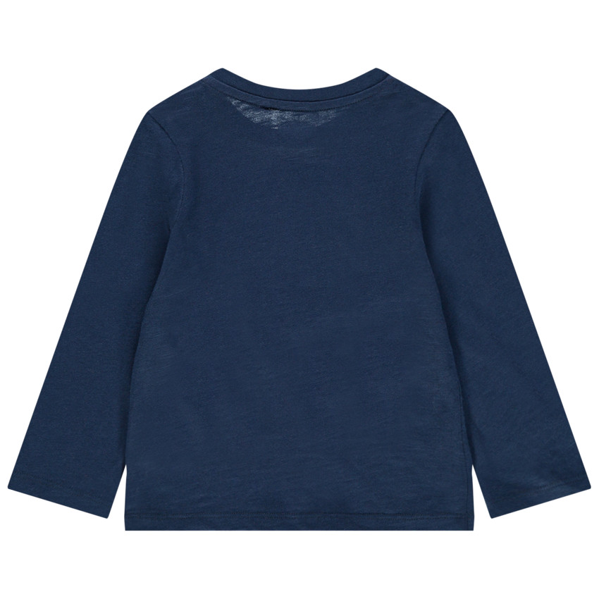 T-shirt manches longues en coton bio print Superman  Additional T-shirt manches longues en coton bio print Superman