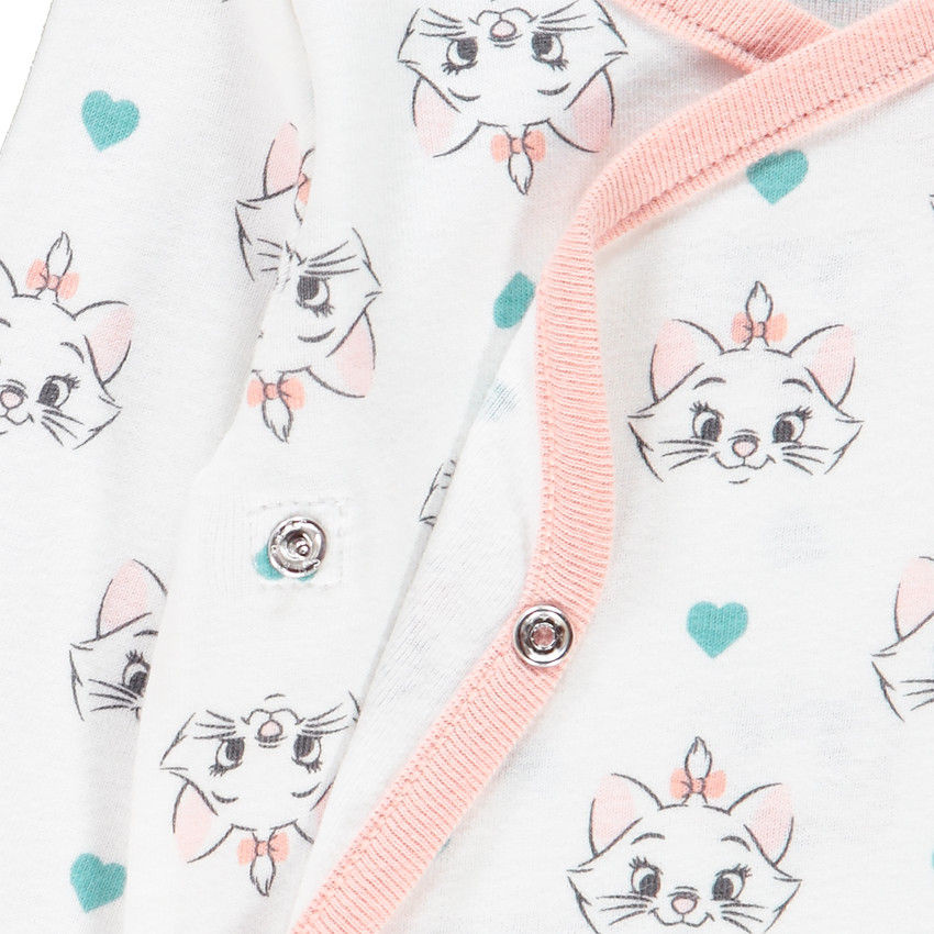Pack de 3 bodies de algodón orgánico Marie Aristogatos Main Pack de 3 bodies de algodón orgánico Marie Aristogatos