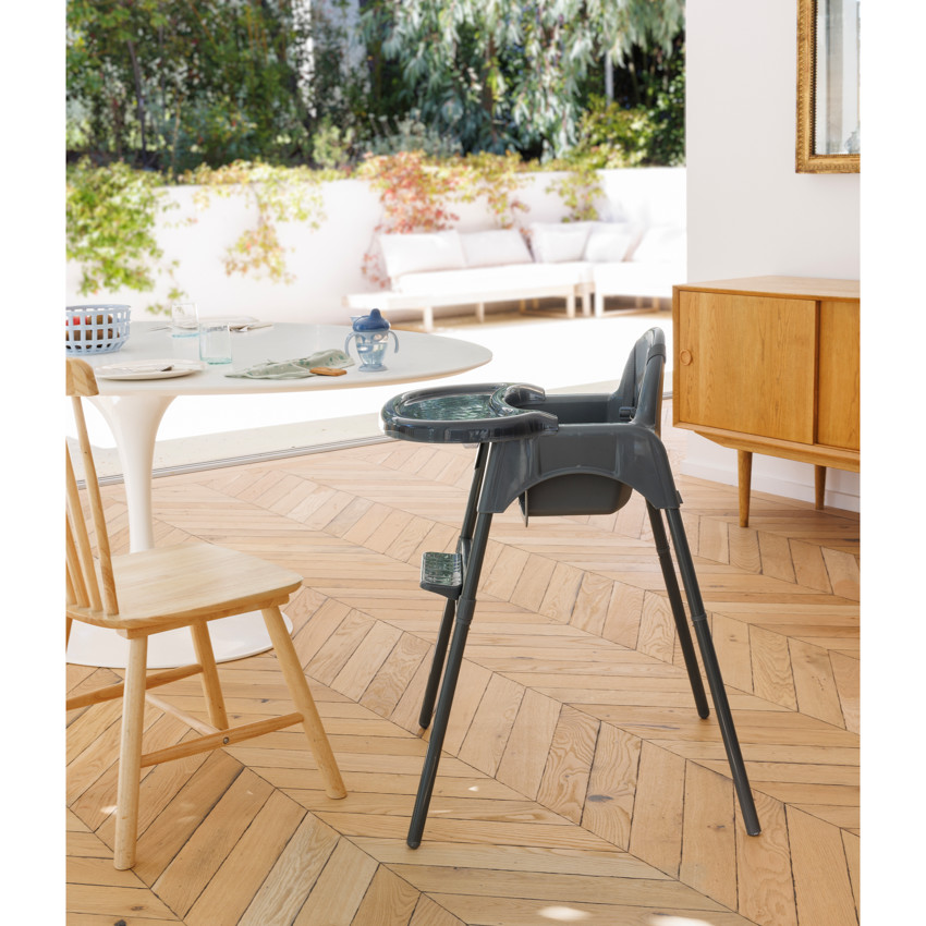 Trona fija 2 en 1 Capucine gris 