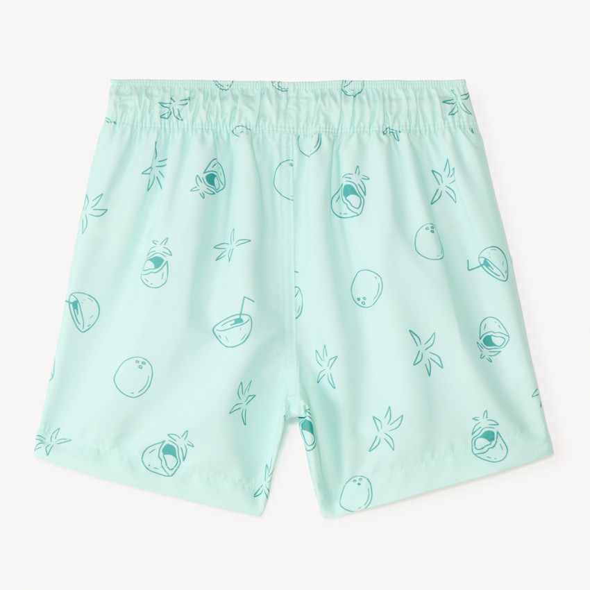 Bañador estampado de coco para niño 