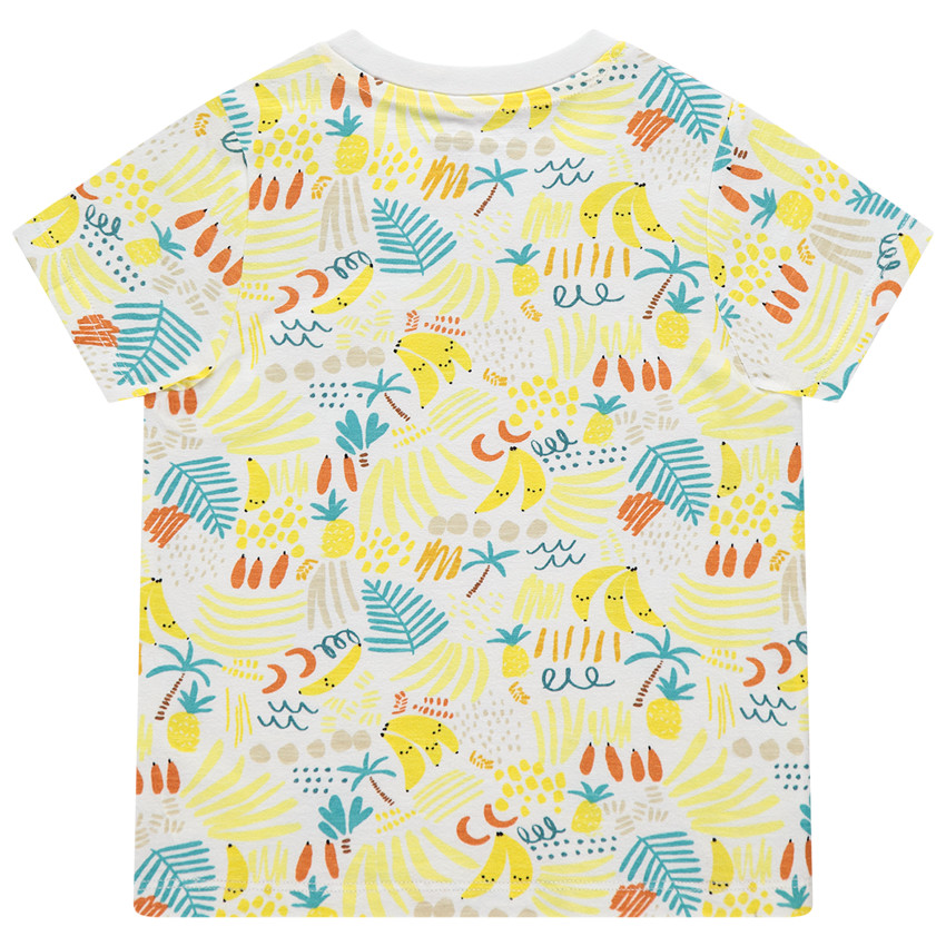 T-shirt manches courtes imprimé bananes all-over 