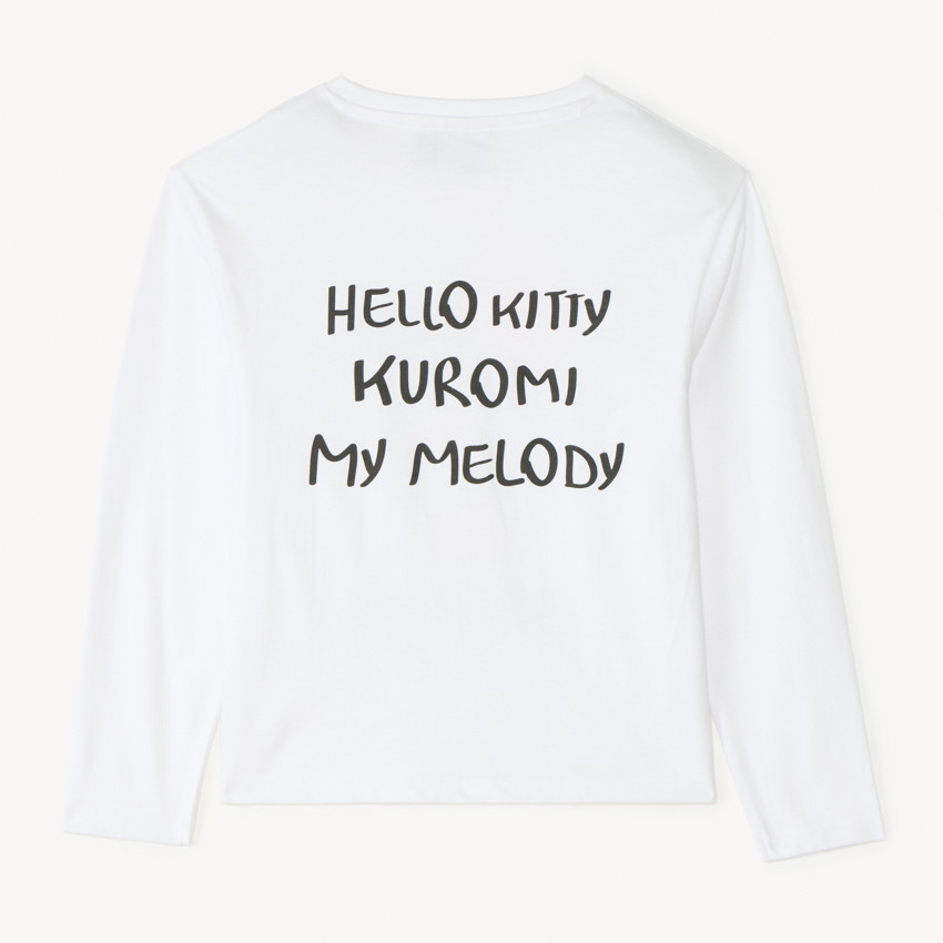 Camiseta de manga larga Hello Kitty para niña 