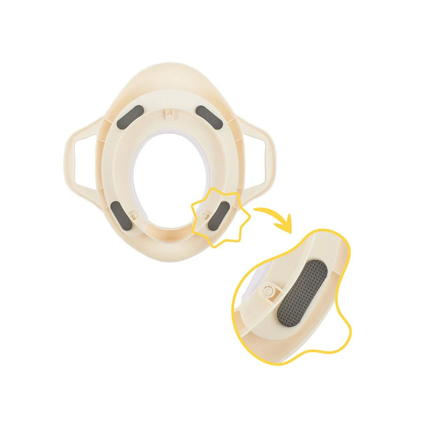 Reductor de WC confortable con asas motivo gaviota 