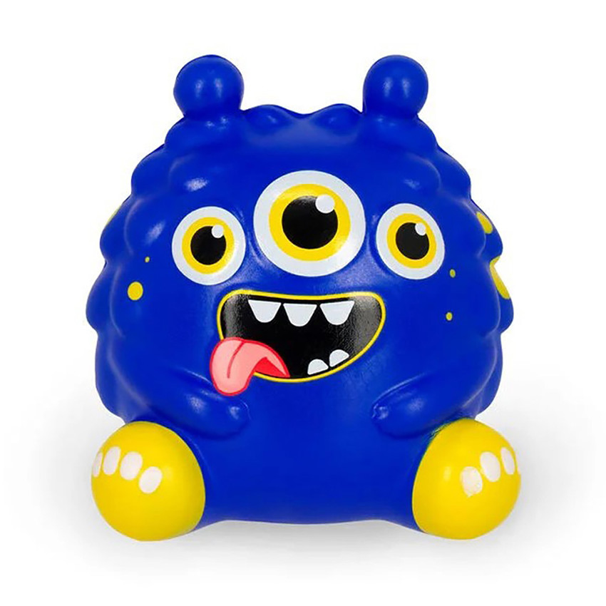 Muñeco antiestrés Monster azul 