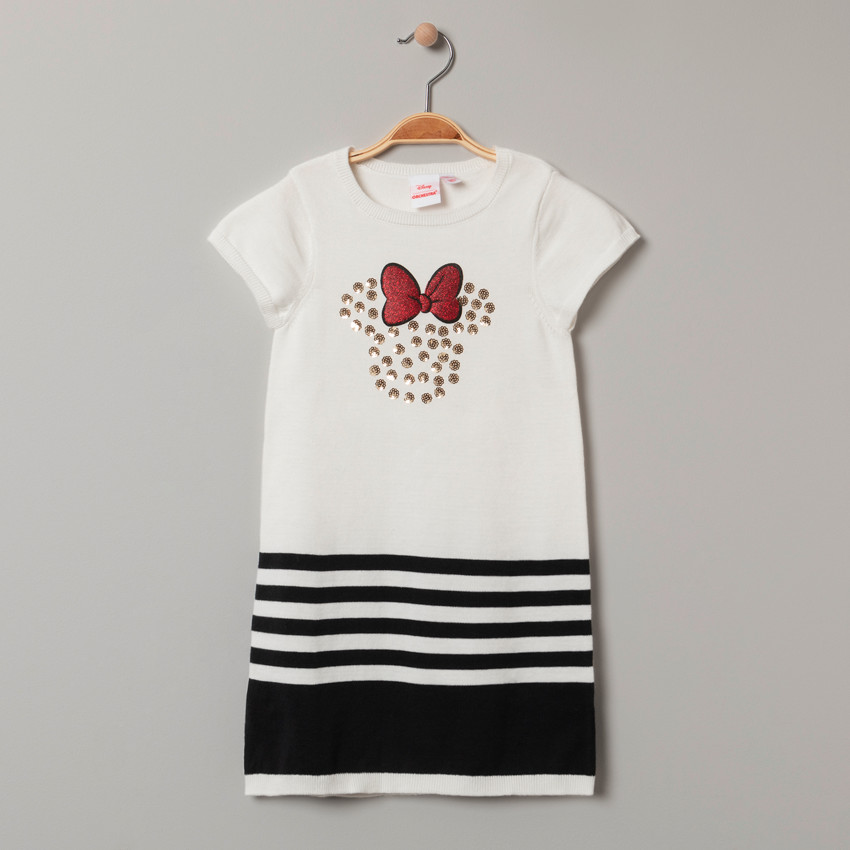 Vestido manga corta de punto motivo Minnie Disney  Additional Vestido manga corta de punto motivo Minnie Disney
