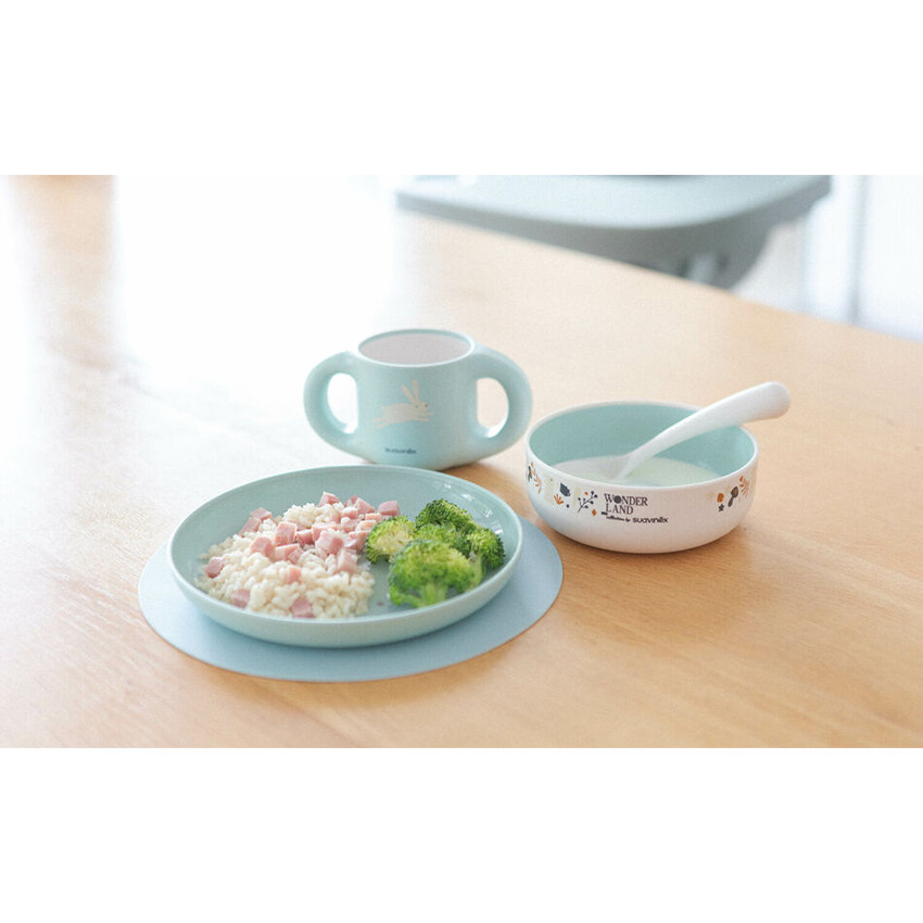 Set de comida Booo azul 