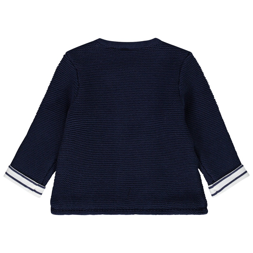 Chaqueta de punto con doble botonadura para bebé 