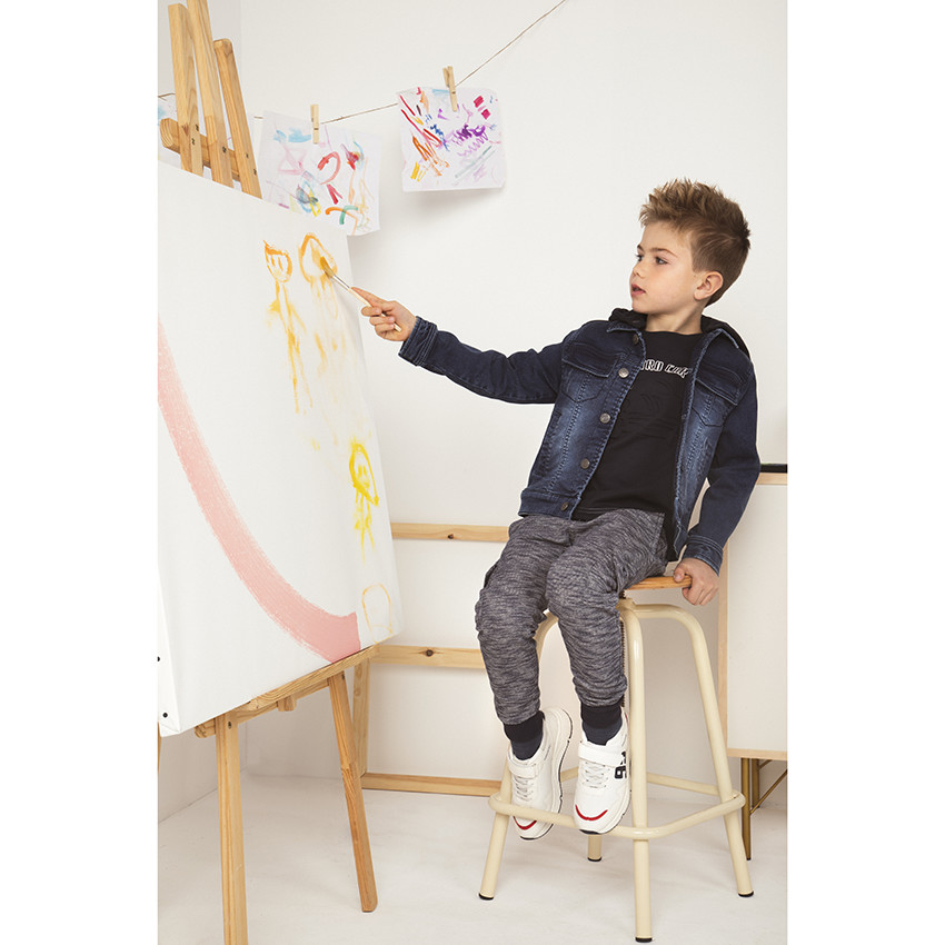 Camiseta manga corta motivo coche 