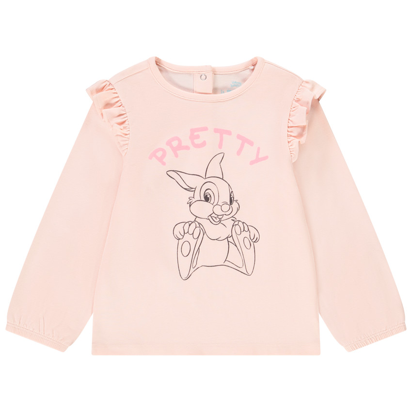 T-shirt manches longues print Panpan Disney pour bébé fille Main T-shirt manches longues print Panpan Disney pour bébé fille
