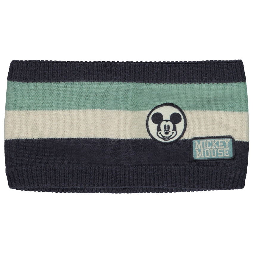 Pack 2 snoods de punto con diseño de Mickey Disney para bebé niño 