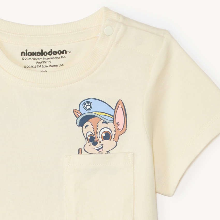 Camiseta de manga corta Pat'Patrouille para bebé niño 