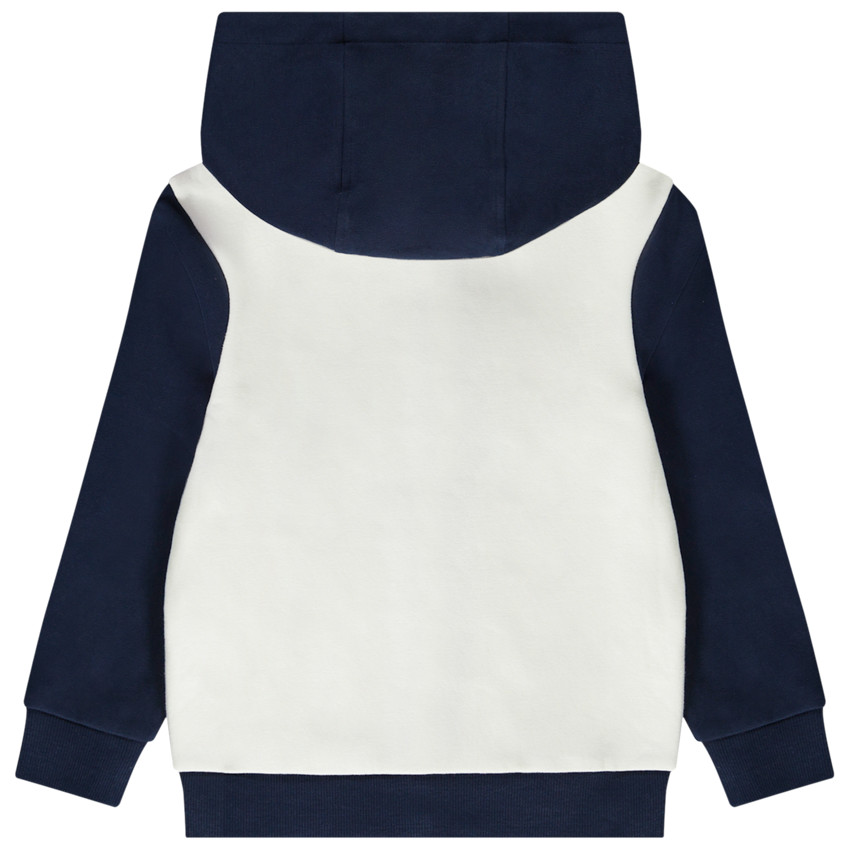Gilet à capuche effet coloblock en molleton pour garçon 
