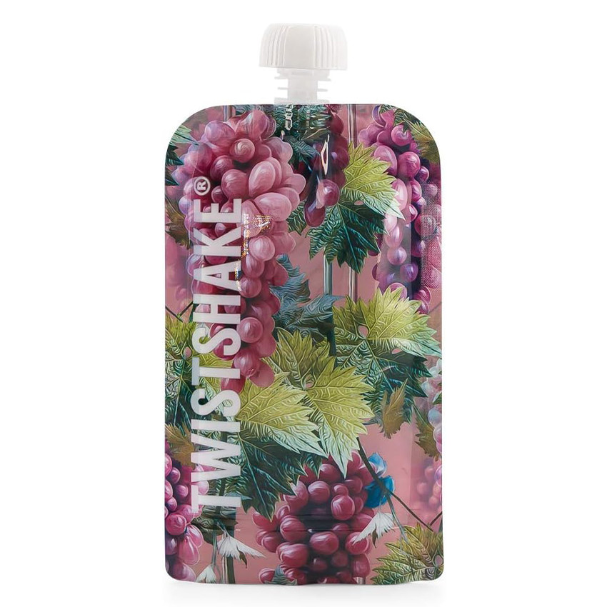 Set de 5 gourdes réutilisables 220 ml - Fruits  