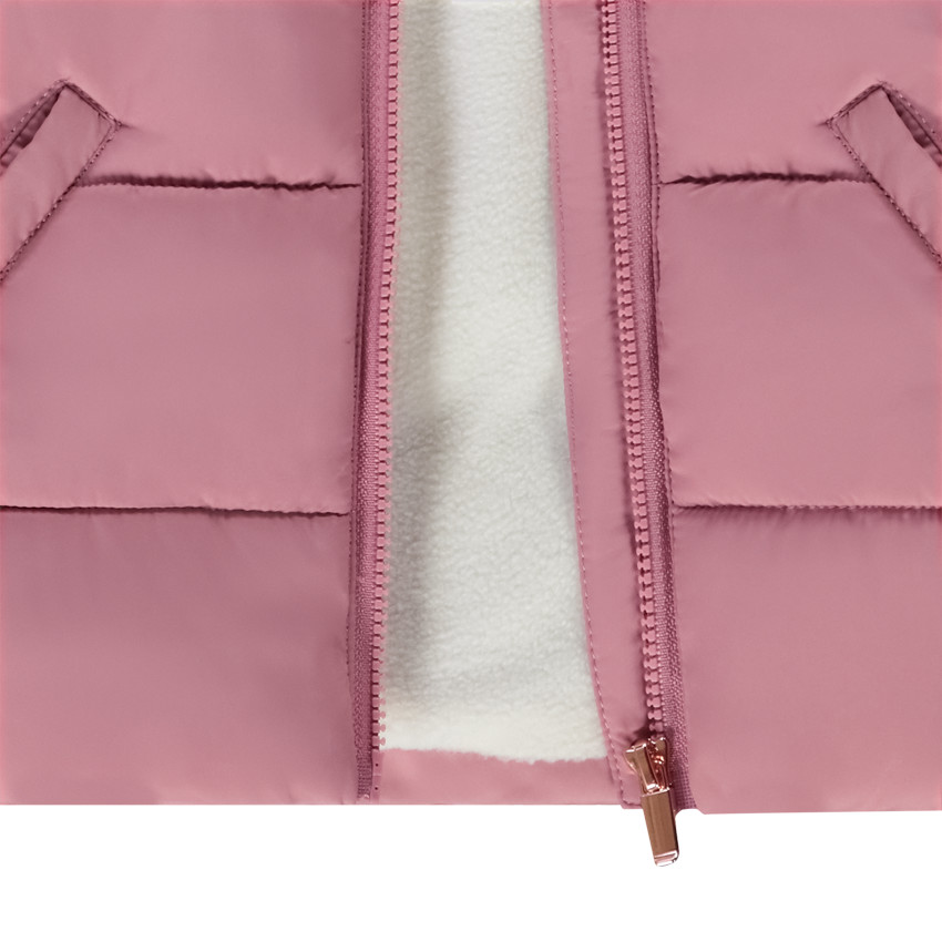 Plumífero acolchado para bebé niña - Gran Frío 