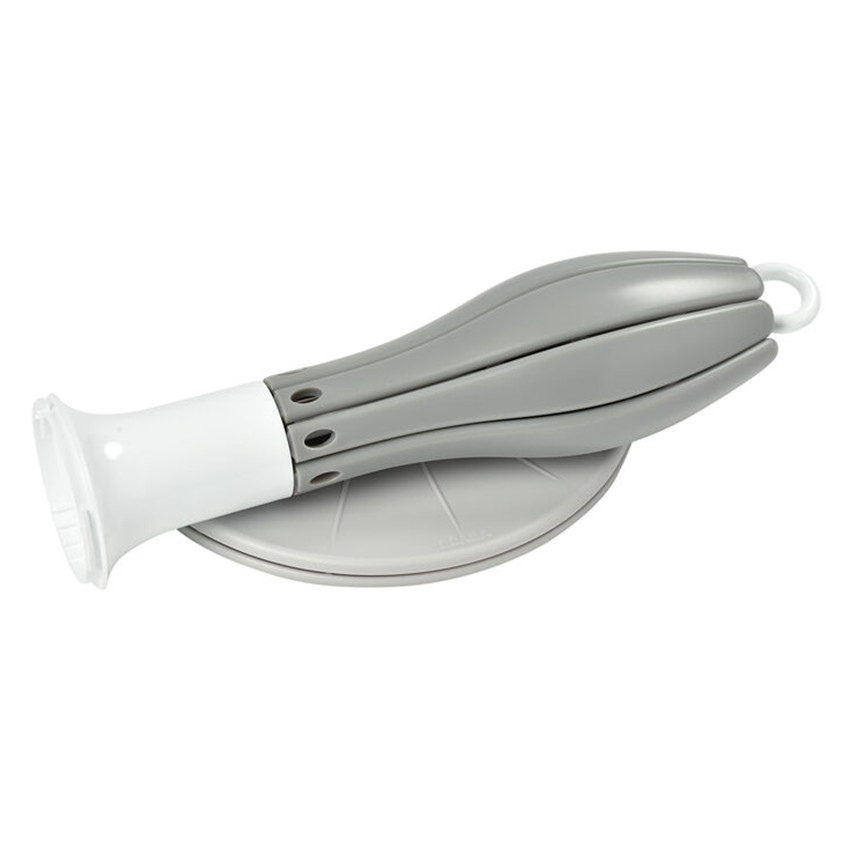 Egoutte-biberon pliable Gris/Blanc 