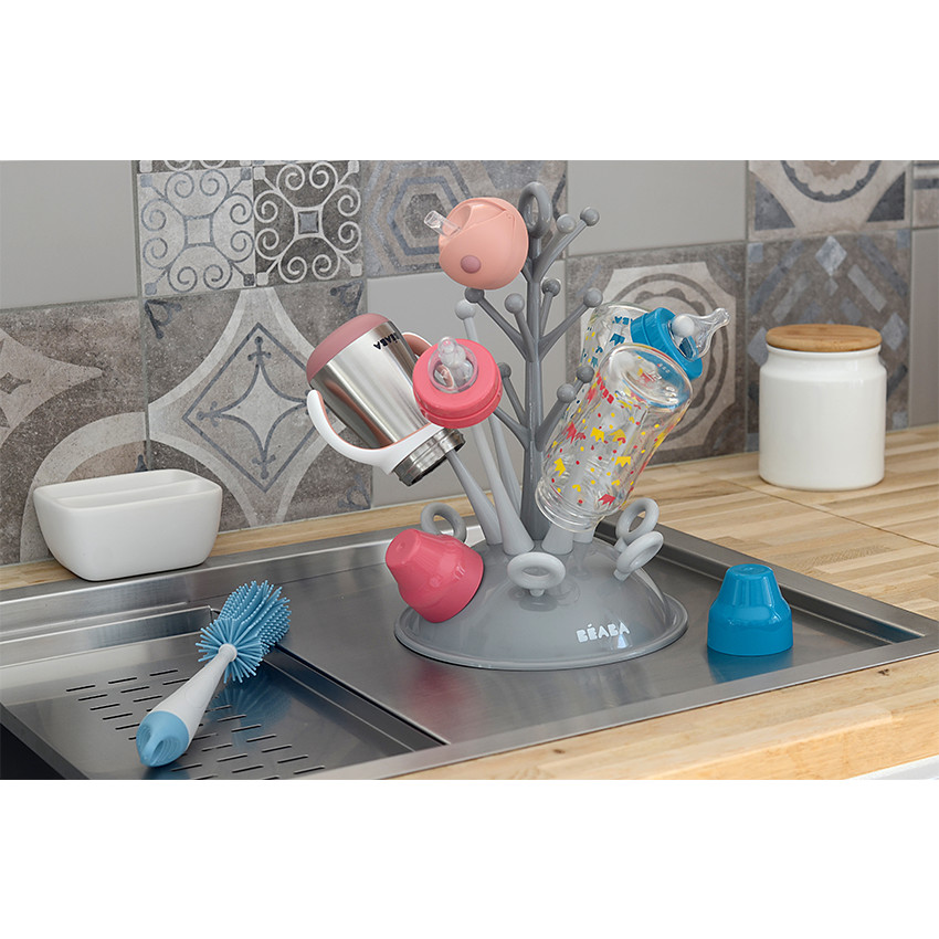 Égoutte-biberons arbre Gris 