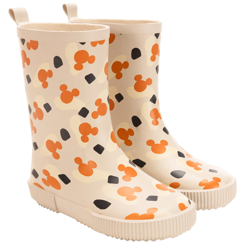Botas de lluvia estampado Mickey Disney para bebé niño 