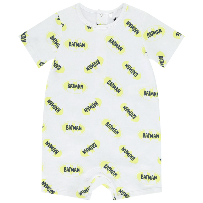 Combishort imprimido Batman Warner para bebé niño 