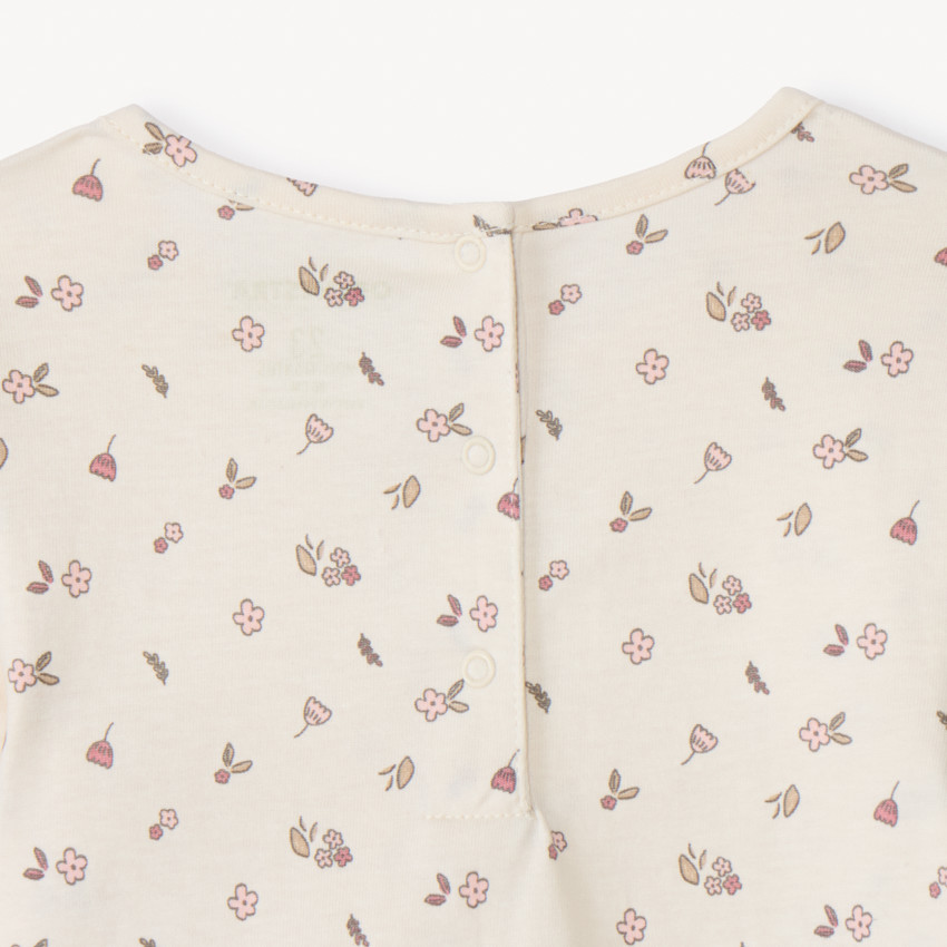 Lot de 2 t-shirts manches longues fantaisie pour bébé fille 