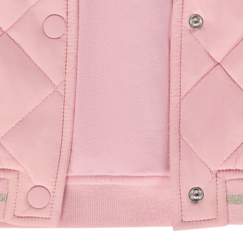 Bomber acolchado con parches London para niña  Additional Bomber acolchado con parches London para niña