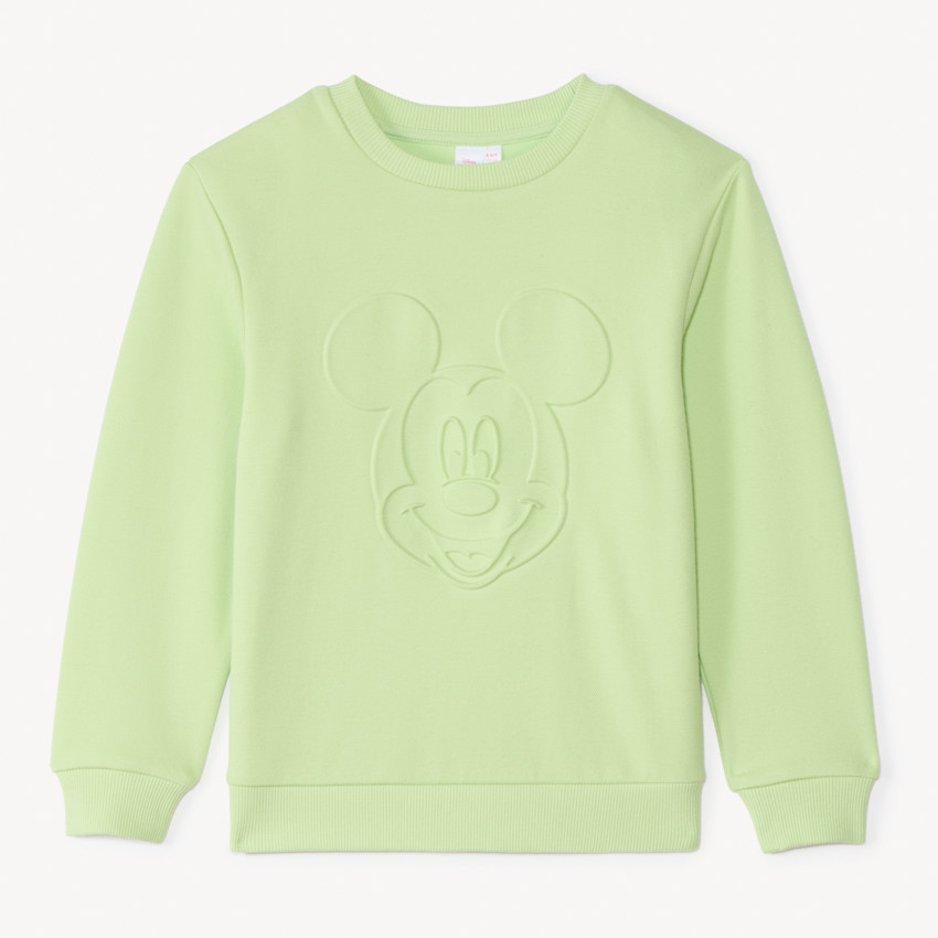 Sudadera de felpa con Mickey Disney en relieve para niño 