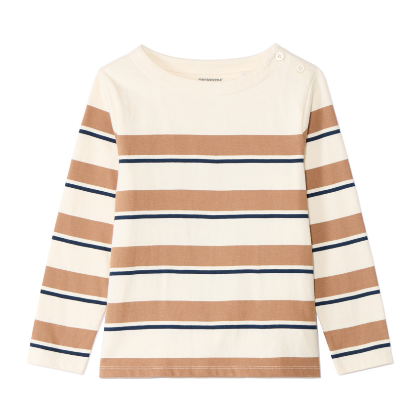 Marinière à grosses rayures pour garçon 