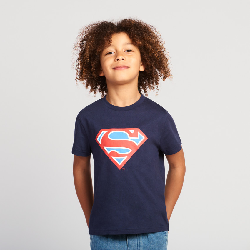 Camiseta de manga corta Superman Warner para niño 