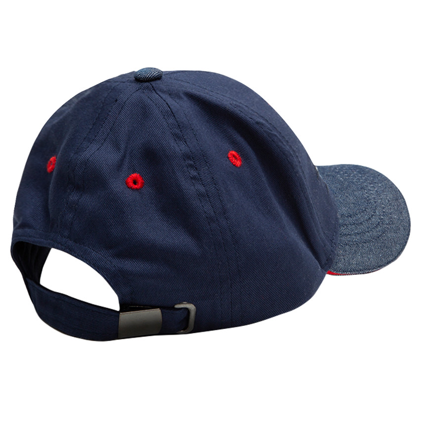 Visera de sarga con parches y bordados Marvel Spiderman 