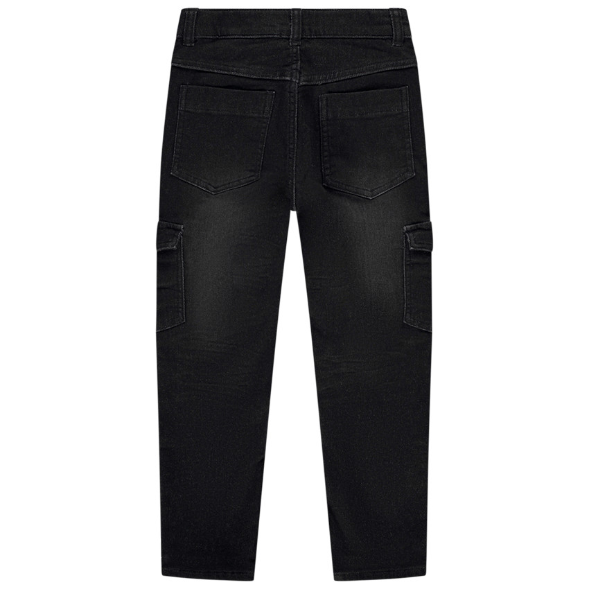 Pantalón cargo efecto desgastado para niño 
